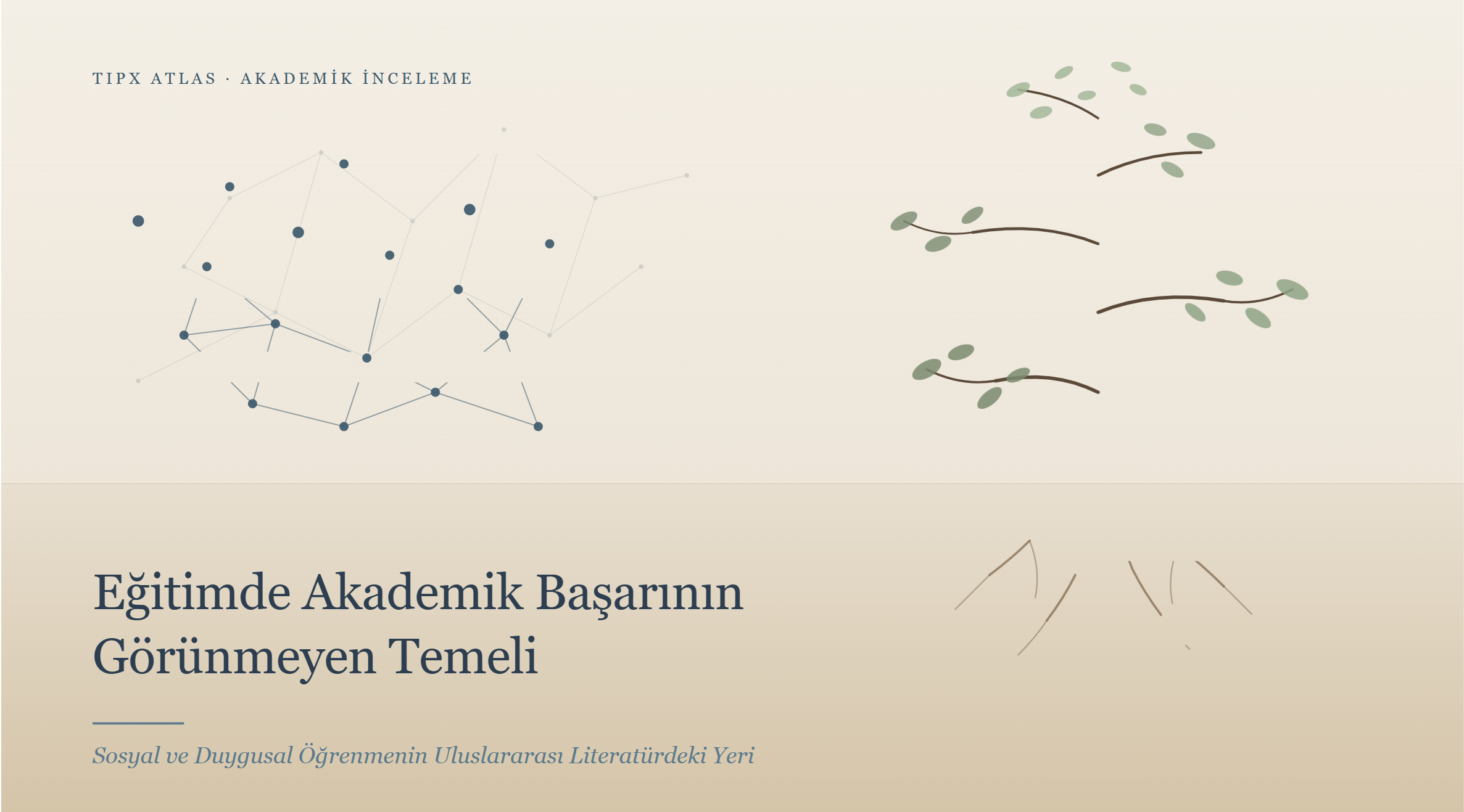 Eğitimde Akademik Başarının Görünmeyen Temeli: Sosyal ve Duygusal Öğrenmenin Öğrenciye Katkısının Uluslararası Literatürdeki Yeri